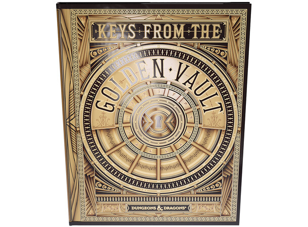 D&D Adventure Keys Golden Vault LE Dungeons & Dragons-scenarie 